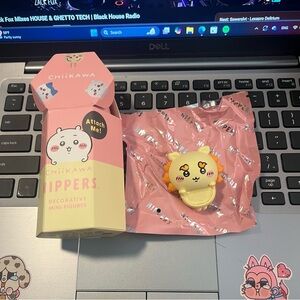 Chiikawa Hippers Decorative Mini Figures SHISA like new, never used